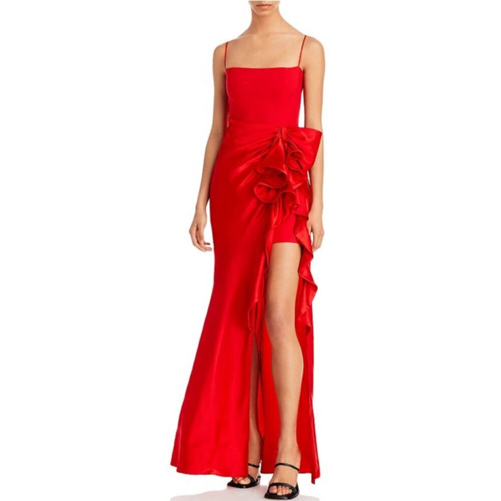 Cinq à Sept Red Maxi Dress